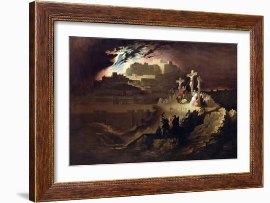 Calvary, C.1830-40-John Martin-Framed Giclee Print