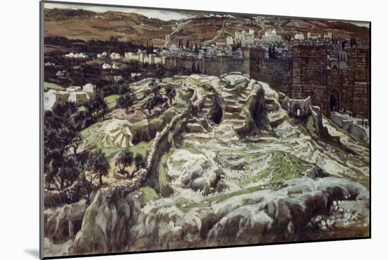 Calvary from the Walls of Herod's Palace-James Jacques Joseph Tissot-Mounted Giclee Print