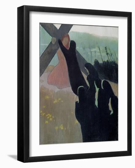 Calvary Or, the Road to Calvary, 1889-Maurice Denis-Framed Giclee Print