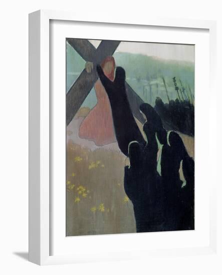 Calvary Or, the Road to Calvary, 1889-Maurice Denis-Framed Giclee Print