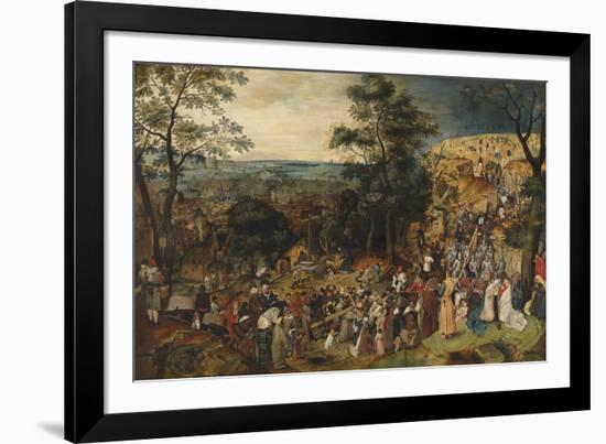 Calvary-Pieter Brueghel the Younger-Framed Giclee Print