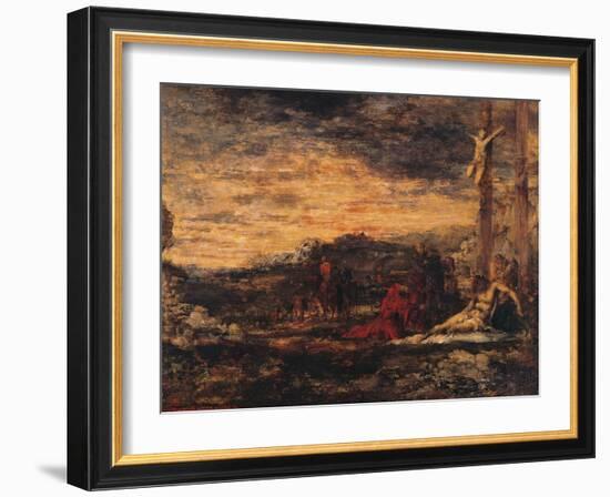 Calvary-Gustave Moreau-Framed Giclee Print