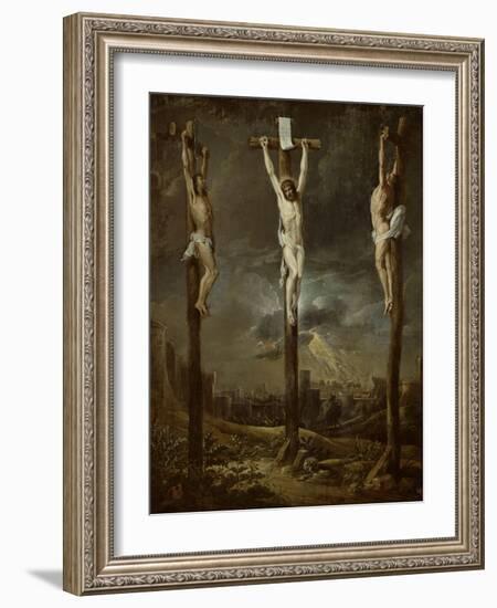 Calvary-David Teniers the Younger-Framed Giclee Print