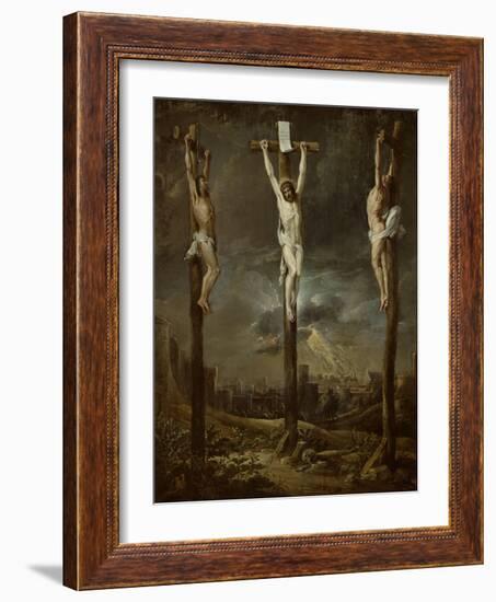 Calvary-David Teniers the Younger-Framed Giclee Print