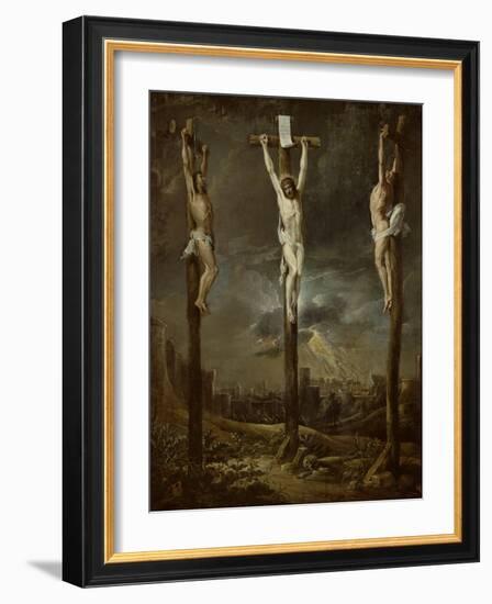 Calvary-David Teniers the Younger-Framed Giclee Print