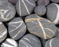 Granite Pebbles-Calvert-Mounted Art Print