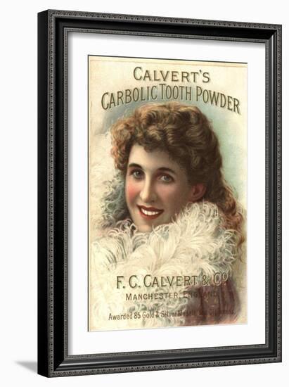 Calvert Toothpaste, UK, 1890-null-Framed Giclee Print