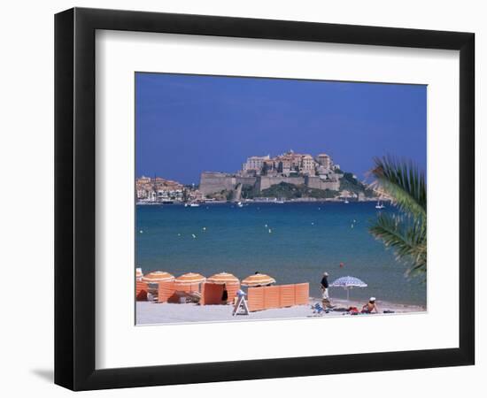 Calvi, Corsica, France, Mediterranean-John Miller-Framed Photographic Print