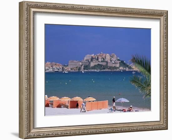 Calvi, Corsica, France, Mediterranean-John Miller-Framed Photographic Print