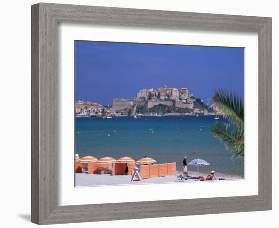 Calvi, Corsica, France, Mediterranean-John Miller-Framed Photographic Print