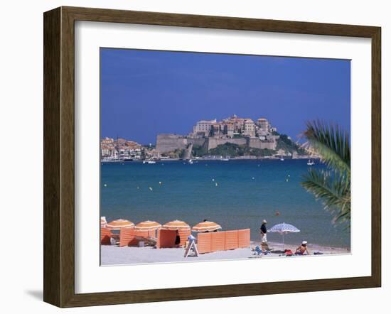 Calvi, Corsica, France, Mediterranean-John Miller-Framed Photographic Print