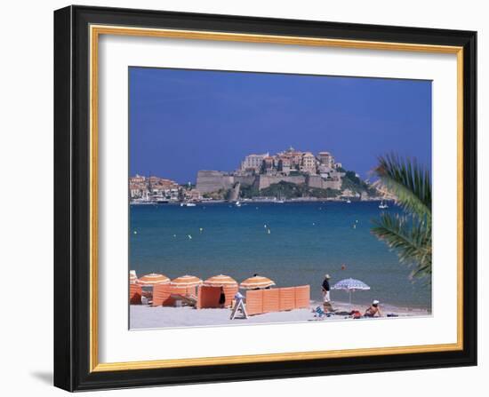 Calvi, Corsica, France, Mediterranean-John Miller-Framed Photographic Print