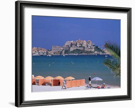 Calvi, Corsica, France, Mediterranean-John Miller-Framed Photographic Print