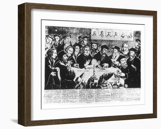 Calvin and Luther-null-Framed Giclee Print