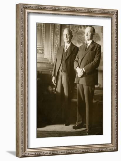 Calvin Coolidge-null-Framed Photographic Print