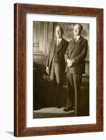 Calvin Coolidge-null-Framed Photographic Print