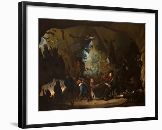 Calvin in Hell-Egbert van Heemskerk the Younger-Framed Giclee Print