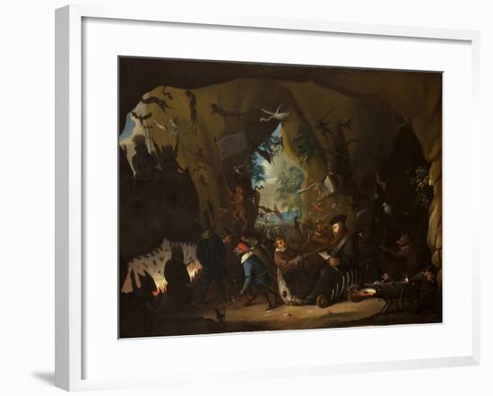 Calvin in Hell-Egbert van Heemskerk the Younger-Framed Giclee Print