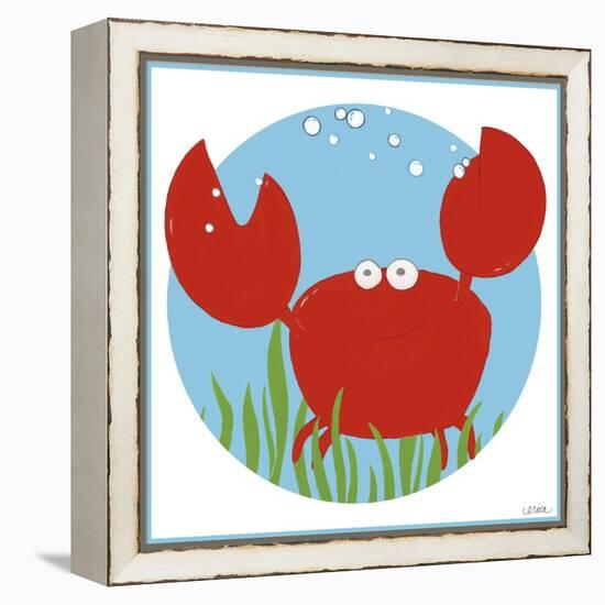 Calvin the Crab-Erica J. Vess-Framed Stretched Canvas