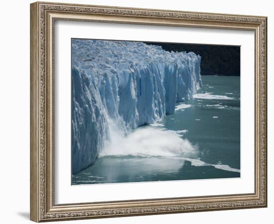 Calving Glacier, Perito Moreno Glacier, Los Glaciares National Park, Santa Cruz, Argentina-Colin Brynn-Framed Photographic Print