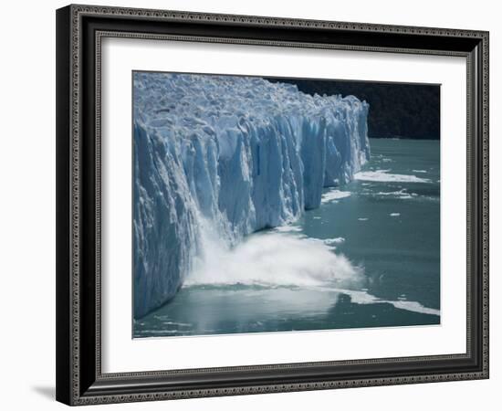 Calving Glacier, Perito Moreno Glacier, Los Glaciares National Park, Santa Cruz, Argentina-Colin Brynn-Framed Photographic Print