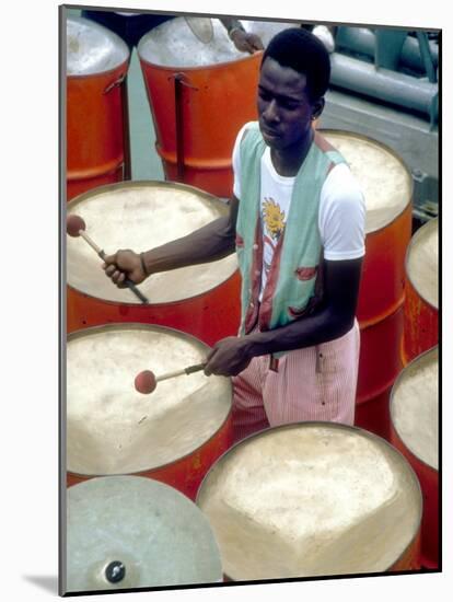 Calypso Band Cats n' Jama, Tobago, Caribbean-Greg Johnston-Mounted Photographic Print