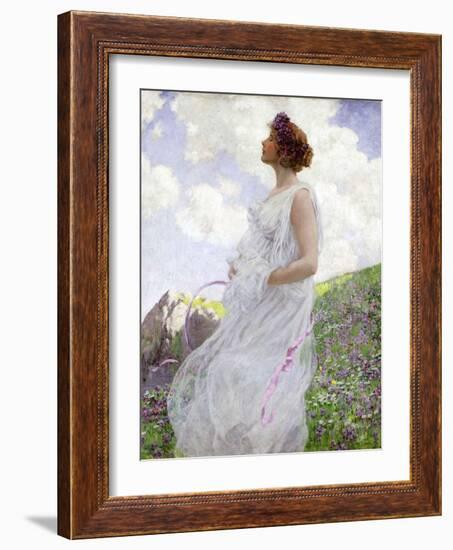 Calypso, C.1906-George Hitchcock-Framed Giclee Print