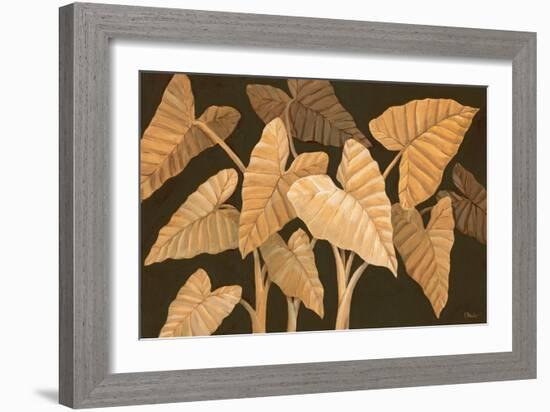 Calypso Leaves II-Paul Brent-Framed Premium Giclee Print