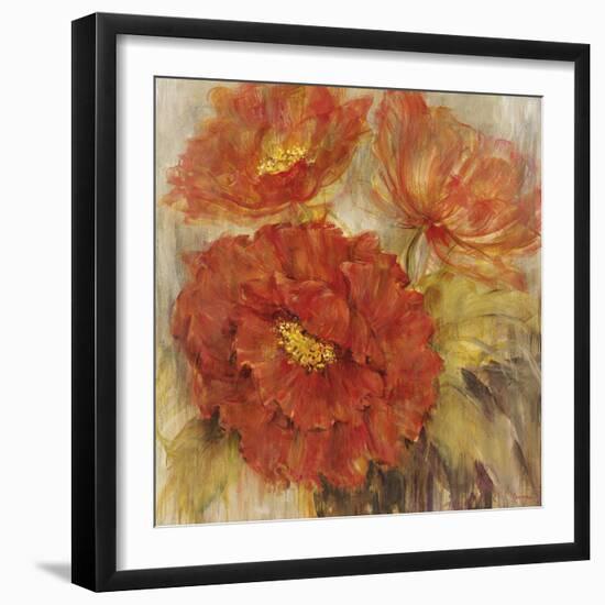 Calypso Reds II-Carson-Framed Giclee Print