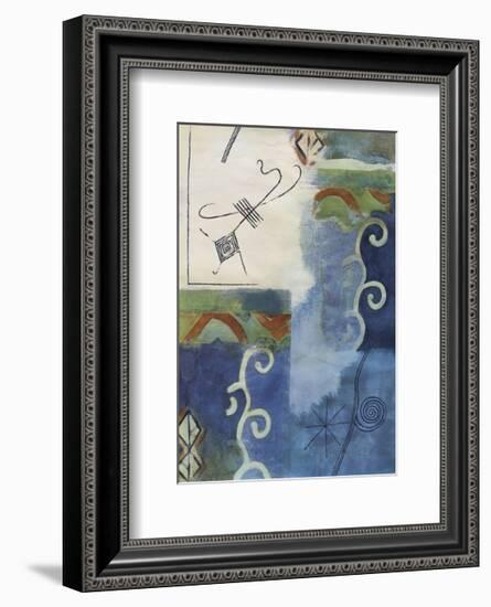 Calypso Waves-Dominique Gaudin-Framed Art Print