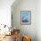 Camano Island, Washington - Blue Heron-Lantern Press-Framed Art Print displayed on a wall
