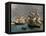 Camaret Dock-Eug?ne Boudin-Framed Premier Image Canvas