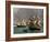 Camaret Dock-Eug?ne Boudin-Framed Giclee Print