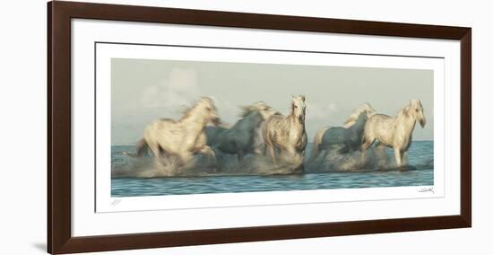 Camargue Horses - Race-Wink Gaines-Framed Limited Edition