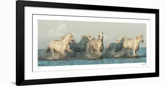 Camargue Horses - Race-Wink Gaines-Framed Limited Edition