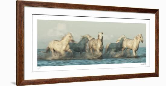Camargue Horses - Race-Wink Gaines-Framed Limited Edition
