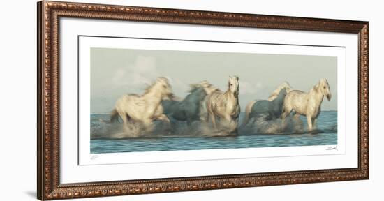 Camargue Horses - Race-Wink Gaines-Framed Limited Edition