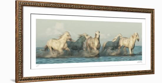 Camargue Horses - Race-Wink Gaines-Framed Limited Edition