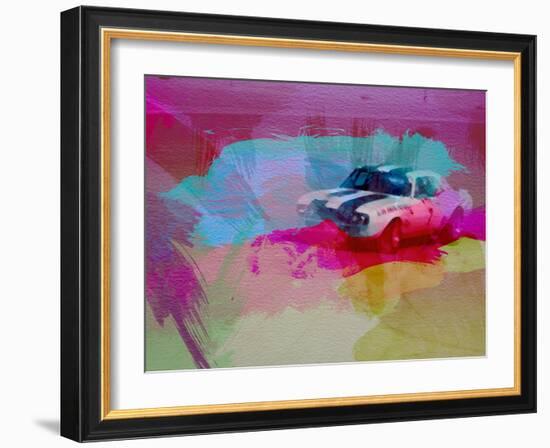 Camaro Racing-NaxArt-Framed Art Print