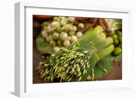 Cambodia Market I-Erin Berzel-Framed Photographic Print