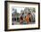 Cambodia, Siem Reap, Angkor Wat Complex. Monks Inside Ta Prohm Temple (Mr)-Matteo Colombo-Framed Photographic Print