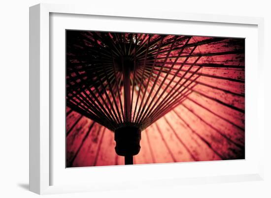 Cambodia Umbrella-Erin Berzel-Framed Photographic Print