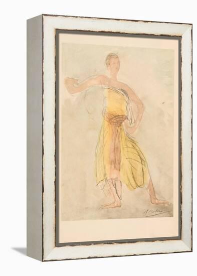 Cambodian Dancer, 1911 (Photogravure)-Auguste Rodin-Framed Premier Image Canvas