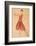 Cambodian Dancer-Auguste Rodin-Framed Art Print