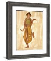 Cambodian Dancer-Auguste Rodin-Framed Art Print