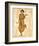 Cambodian Dancer-Auguste Rodin-Framed Art Print