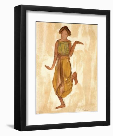 Cambodian Dancer-Auguste Rodin-Framed Art Print