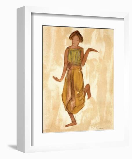 Cambodian Dancer-Auguste Rodin-Framed Art Print