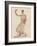 Cambodian Dancer-Auguste Rodin-Framed Art Print