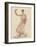 Cambodian Dancer-Auguste Rodin-Framed Art Print